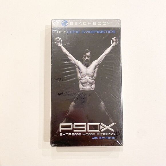 P90X Core Synergistics Motivational Focused Fitness 8 DVD Single Release Sealed - Picture 1 of 3